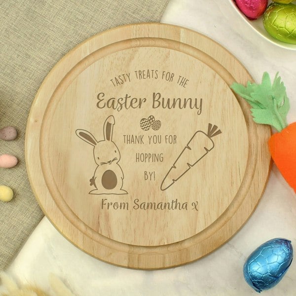 Personalised Memento Company Personalised Easter Bunny Treat Board