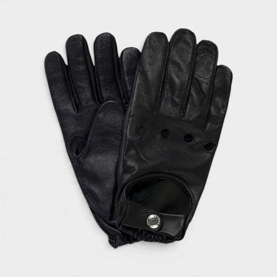 Aimé Leon Dore ALD Porsche 356 Leather Driving Gloves Black Navy