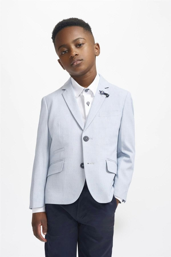 Boys Siren Sky Blazer Front