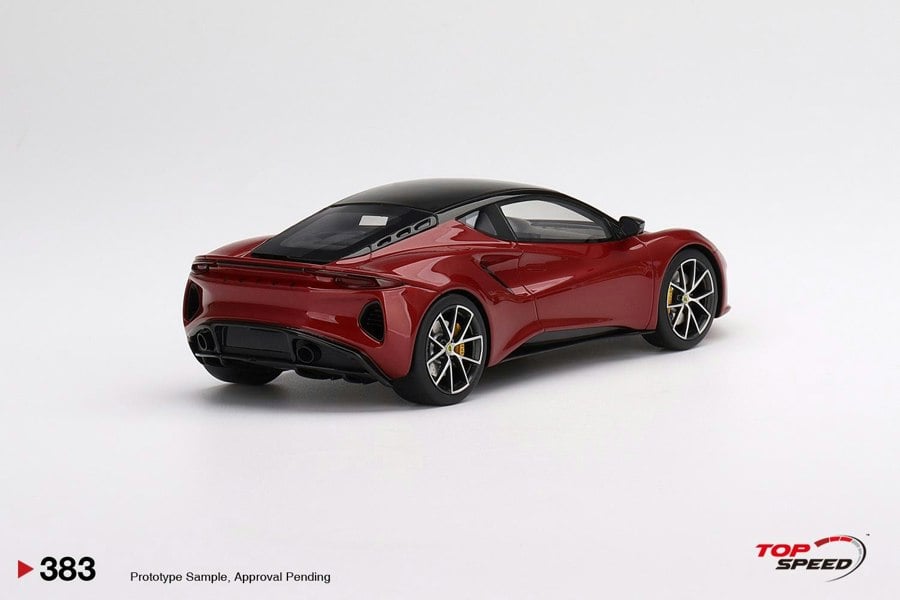 TSM Lotus Emira Magma Red 1:18 Scale TSM TS0383