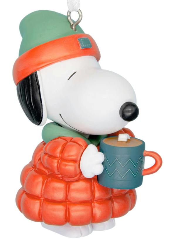 Peanuts - Snoopy with Hot Chocolate Christmas Tree Ornament