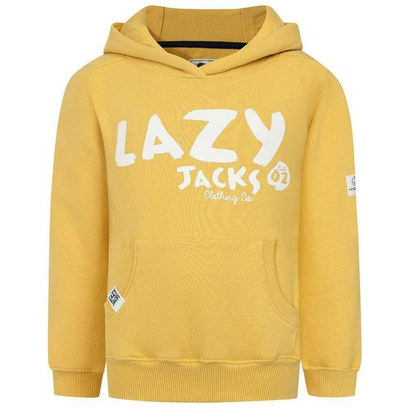 Lazy Jacks Childrens/Kids Established Hoodie - Lemon - 