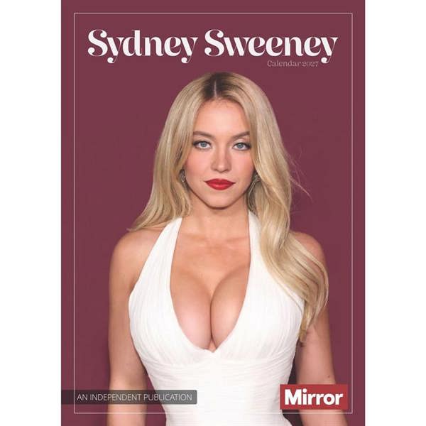 Sydney Sweeney A3 Calendar 2027, Wall Calendars, Month To View, Entertainment, Gift