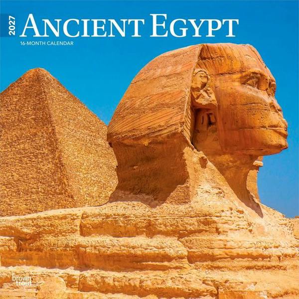 Ancient Egypt Calendar 2027, Wall Calendars, Month To View, Travel, Gift