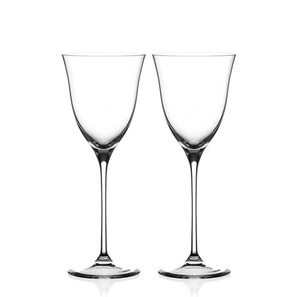 Diamante Kate Crystal White Wine Glasses - Set of 2