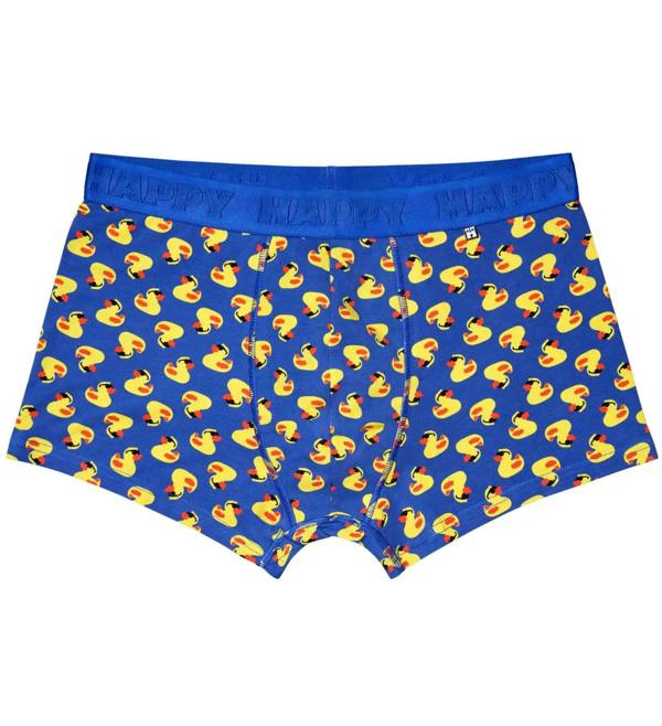 Happy Socks Rubber Ducks Boxer Trunk, Blue