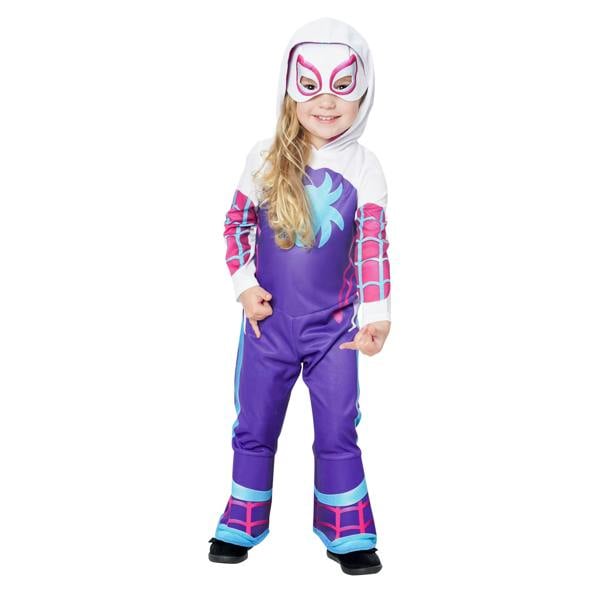 Bristol Novelty Childrens/Kids Ghost-Spider Costume - Purple - 