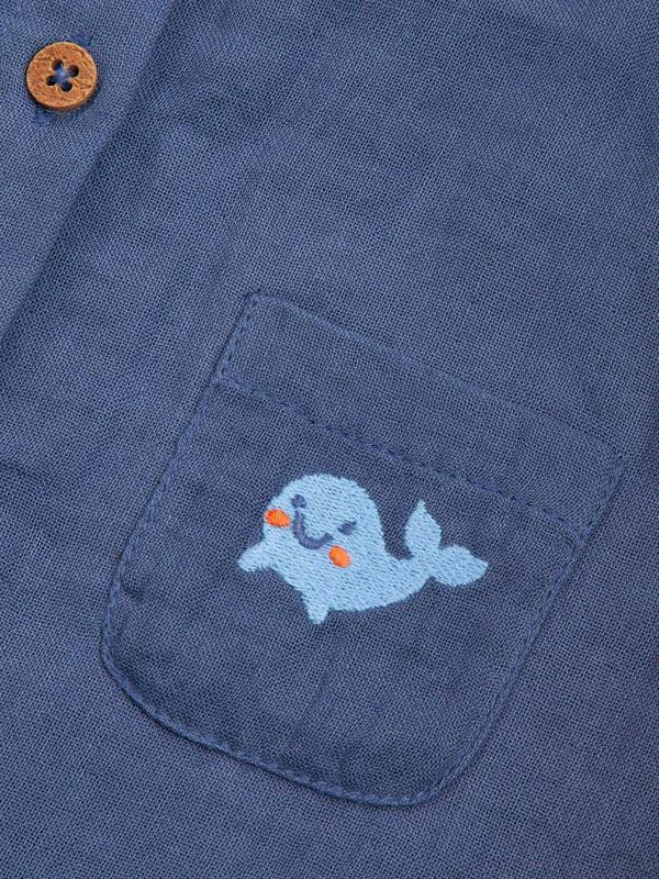 Kite Baby Organic Little Whale Dungarees