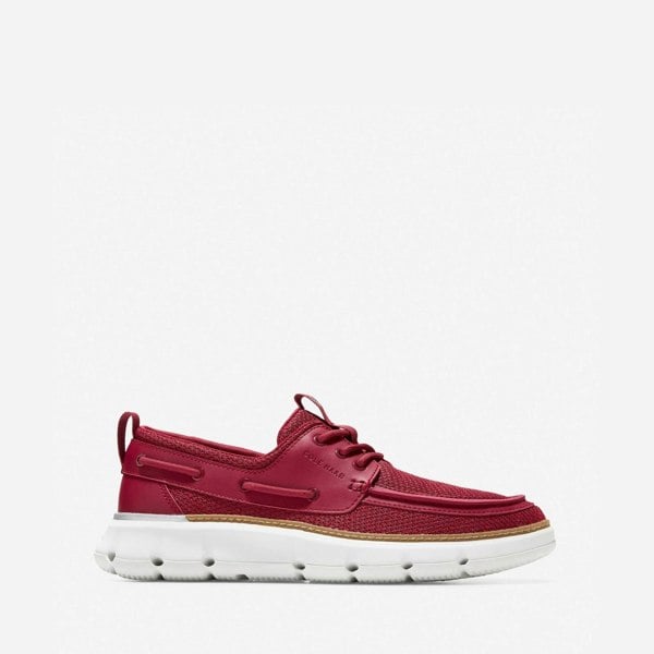 Cole Haan 4.ZeroGrand Regatta Boating Shoe - Red