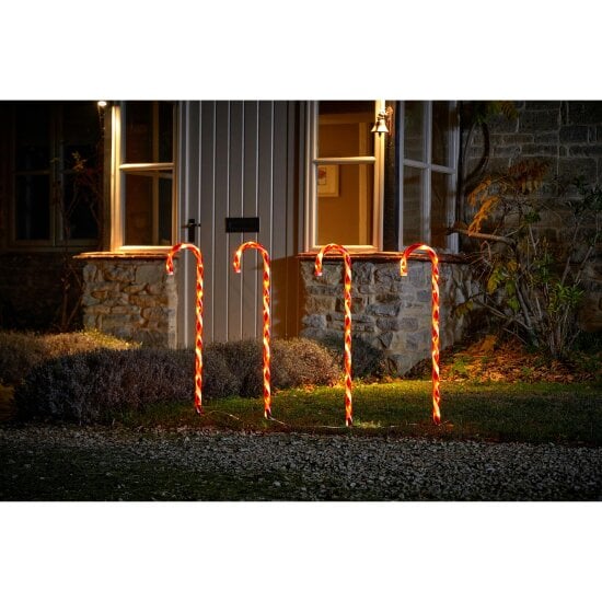 MySmartBuy CandyCane Stakes XL Set of 4