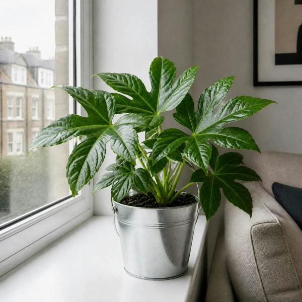 Fatsia Paper Plant 12cm Pot - Air Purifying Plant Plants By Post