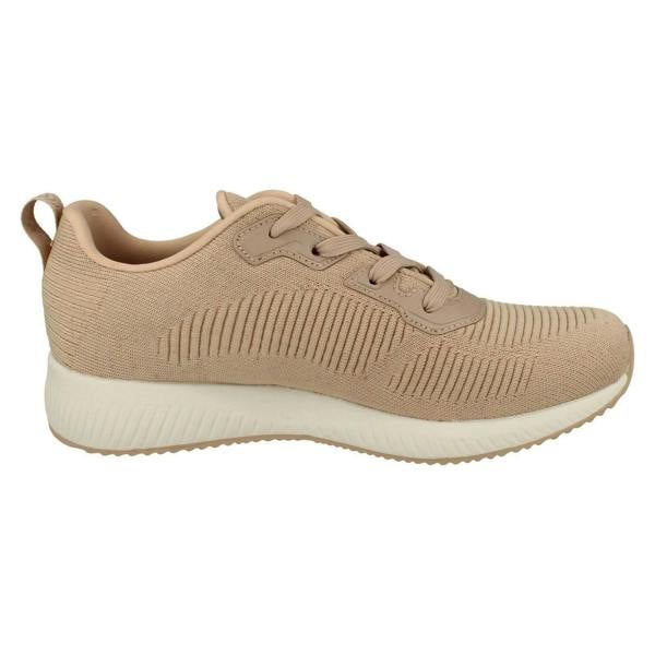 Skechers Ladies Skechers Bobs Sports Memory Foam Trainers Total Glam 32502
