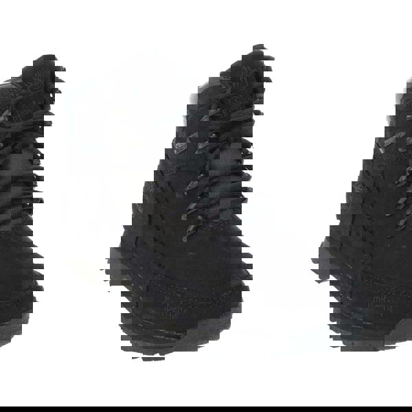 Timberland Boys Euro Rock Leather Lace Up Boots - Black