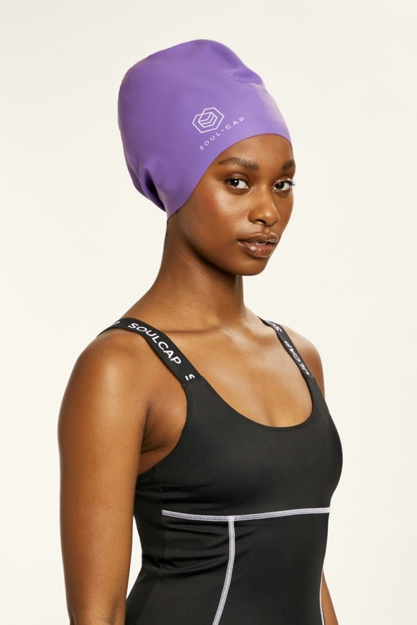 SOUL CAP Large Swim Cap for Long Hair