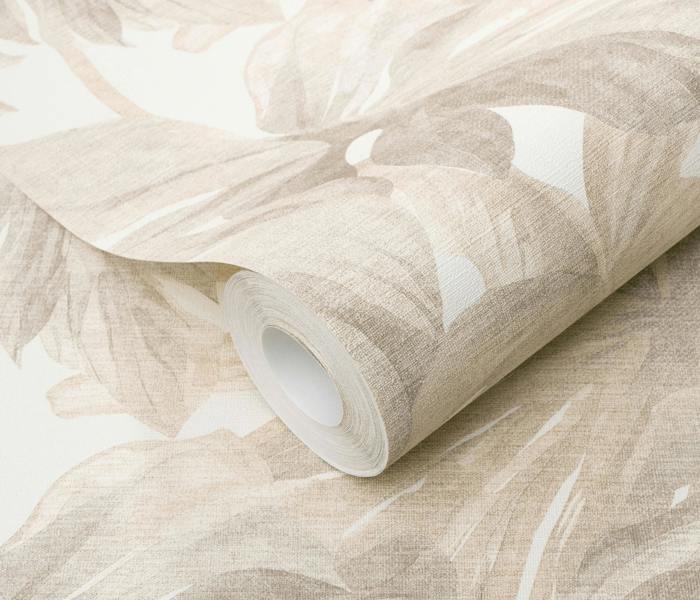 Erismann Misty Monstera Leaf Wallpaper