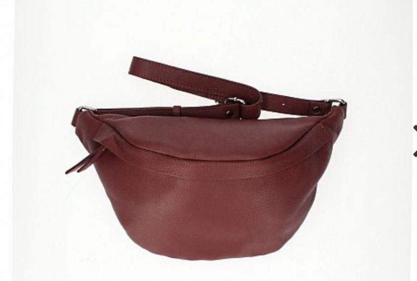 Large Leather Bumbag / Sling Bag