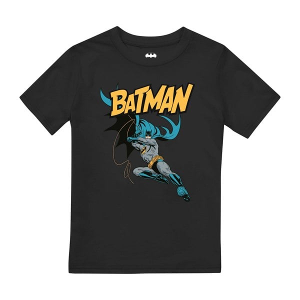 Batman Boys Action T-Shirt - Black