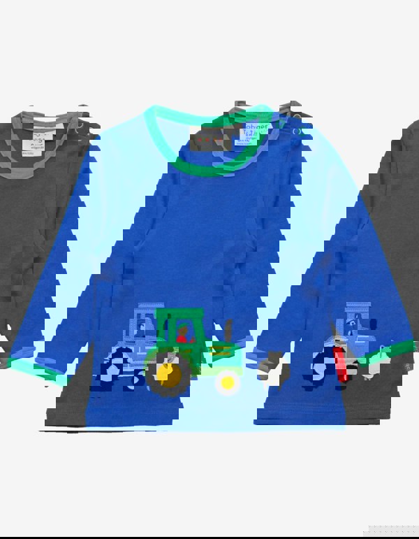 Organic Farm Applique T-Shirt - Toby Tiger UK Retail