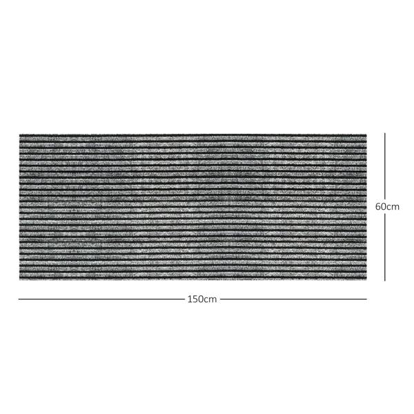 Nicoman Striped Needlefelt Kitchen Runner 60cm x 150cm