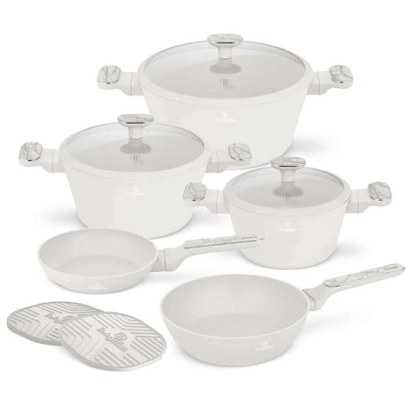 Berlinger Haus Sahara Marble BH8400 – 10 Piece Cookware Set