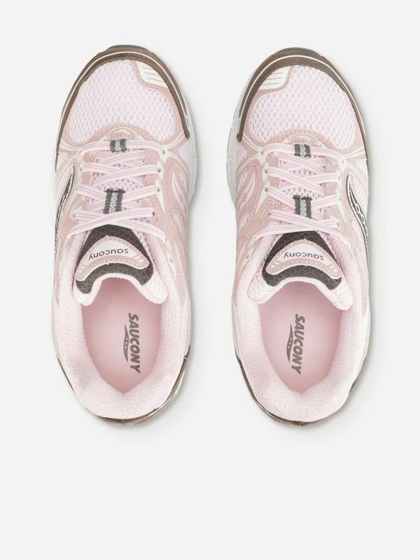 Saucony Girls Grid Legacy Trainers in Pink