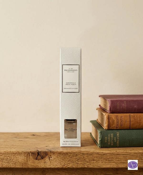 Pecksniff's Gardenia & White Peach Fragrance Diffuser 100ml