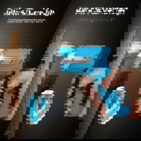 Traderight 47pcs Cordless Screwdriver Set 1300mAh Rechargeable 3.0N.m Torque