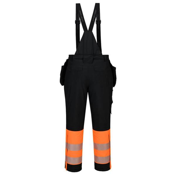 DX4 Hi-Vis Class 1 Winter Bib and Brace Portwest