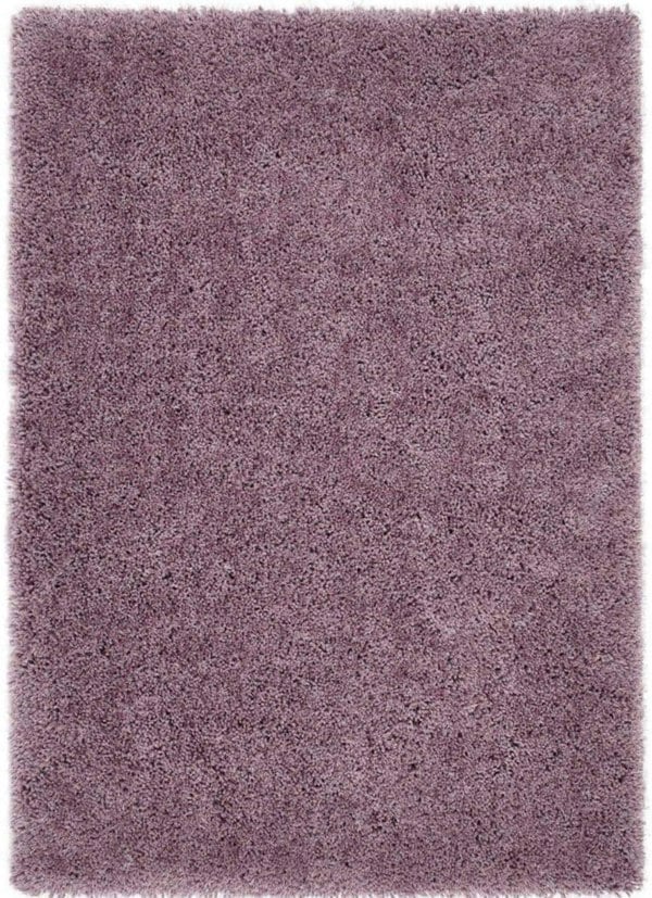 Chicago Lavender Shaggy Rug | Cozy Modern Plush Carpet