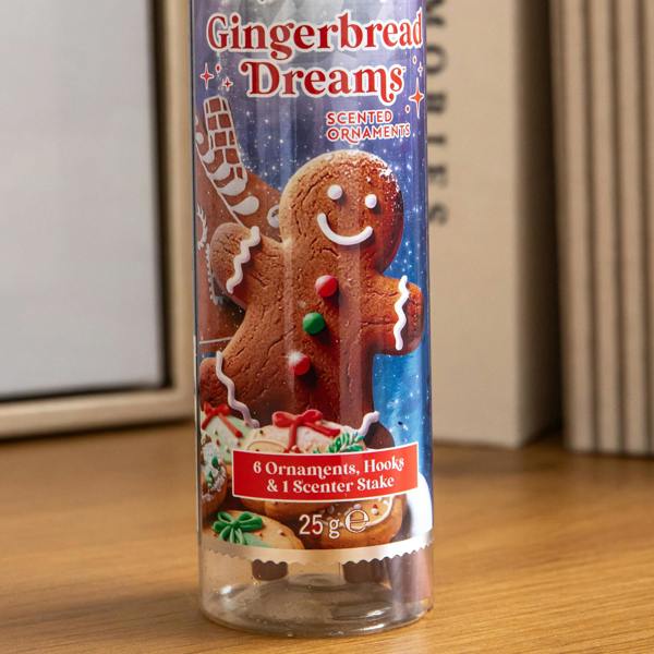 Samuel Alexander 25g Gingerbread Dreams Scented Christmas Scentsicles with Hanging Hooks