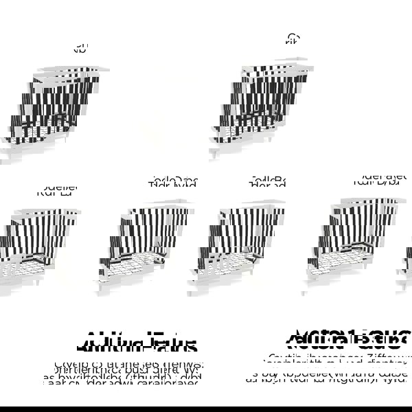 Dorel Home Rowan Valley Convertible Cotbed White/Black
