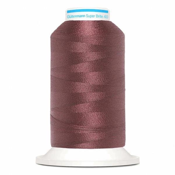 Gutermann Super Brite Polyester 40 Embroidery Thread 1000m Polyester Thread Suitable For Embroidery