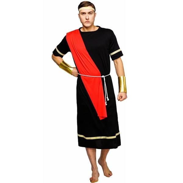 Bristol Novelty Mens Toga Caesar Costume - Black - 