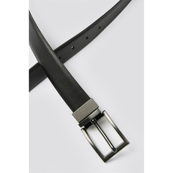 Limehaus Smooth Reversible Black Belt