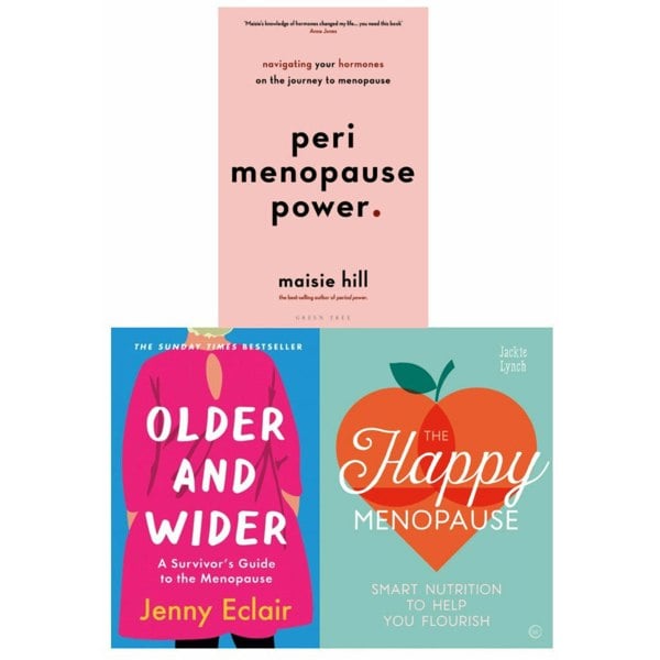 Older and Wider, The Happy Menopause & Perimenopause Power 3 Book Set