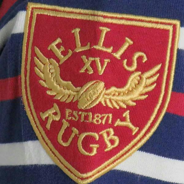 Retro England Rugby Shirt Flying Prince Ellis Rugby Crest