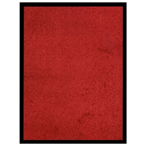 Berkfield Doormat  Red 40x60 cm