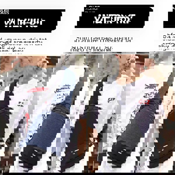 Aquarius Anti-Theft Waterproof Backpack with USB Charging Port Unisex Small Bag