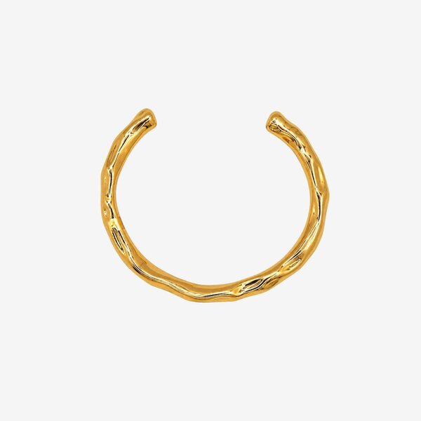Uchi & Soto Kin Molten Gold Structured Bangle