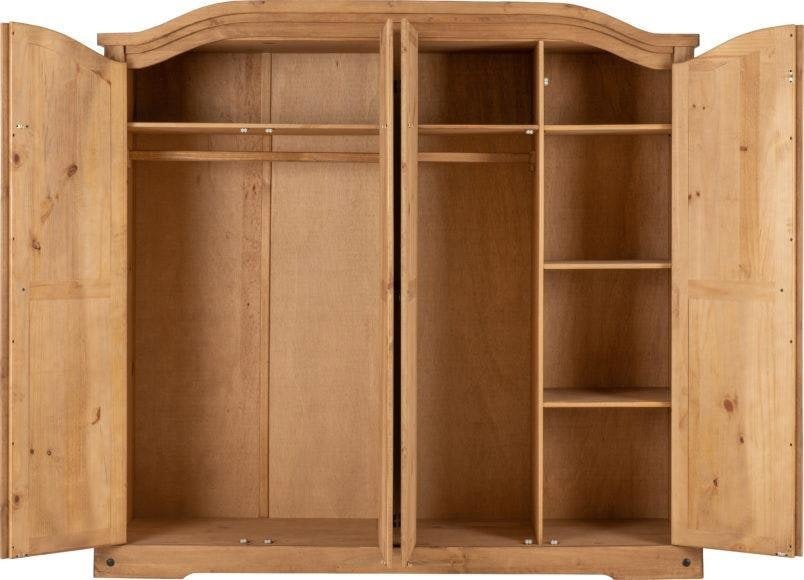 Seconique Corona 4 Door Wardrobe