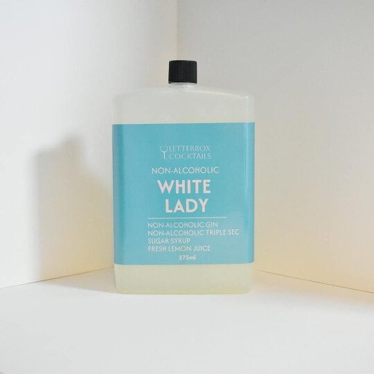Letterbox Cocktails Build Your Own Mini Mocktail Box | 3 x 100ml Non-Alcoholic Cocktails - Non-alcoholic White Lady