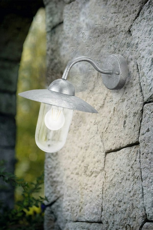 EGLO Steel Exterior Wall Light