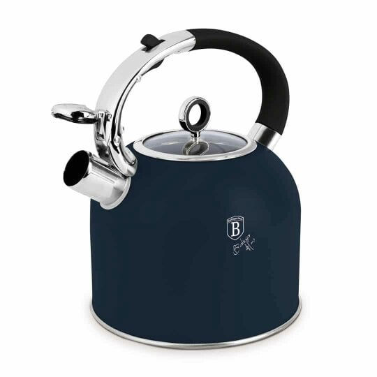 Berlinger Haus Navy Blue Stainless Steel Kettle 3L BH8918 | Berlinger Haus