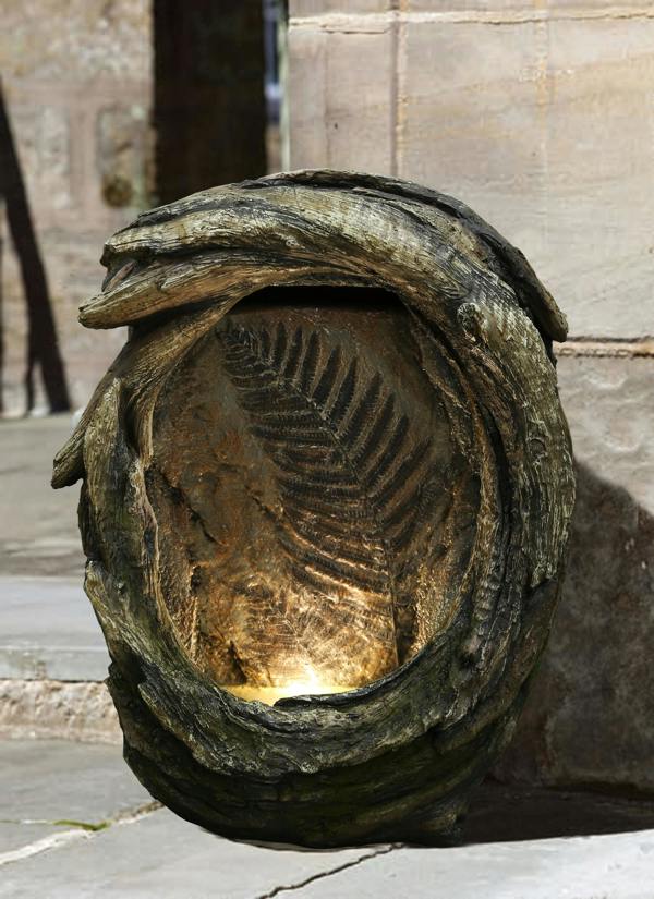 Tranquillity Water Features Fossil Leaf Traditional Water Feature