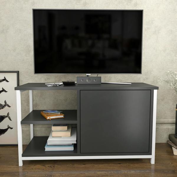 Decorotika Muskegon Modern Tv Stand TV Cabinet for TV's up to 41"
