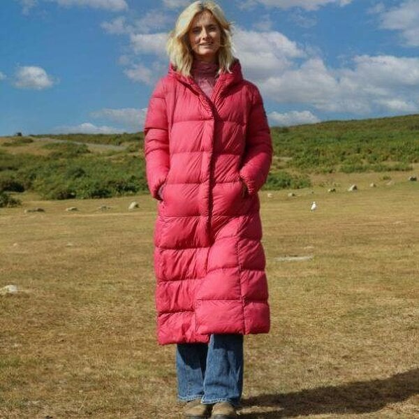 Lazy Jacks JK2 - Long Puffer Coat - Red