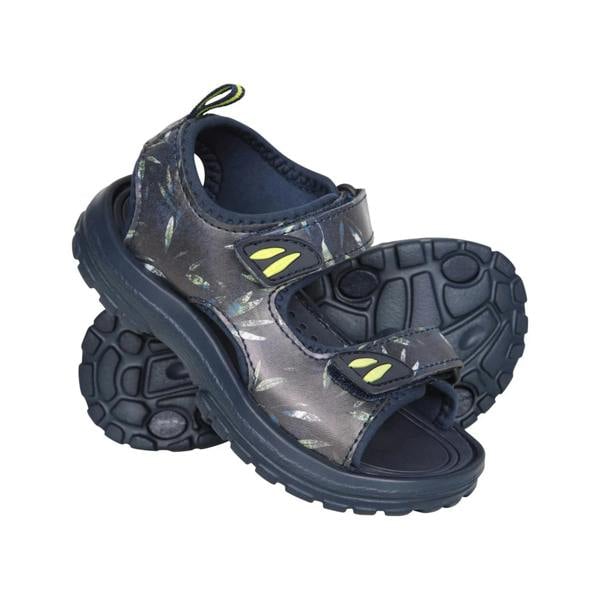 Mountain Warehouse Childrens/Kids Sand Leaf Sandals - Navy - 