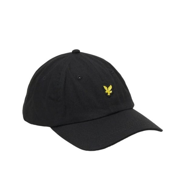 Lyle & Scott Mens Logo Baseball Cap - Jet Black