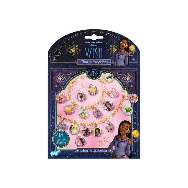 Totum Disney Wish Glitter charm bracelets