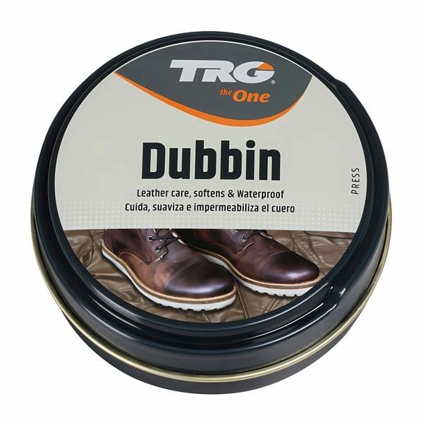 TRG Black Dubbin Wax - Weather Protection & Leather Colour Maintenance 65ml